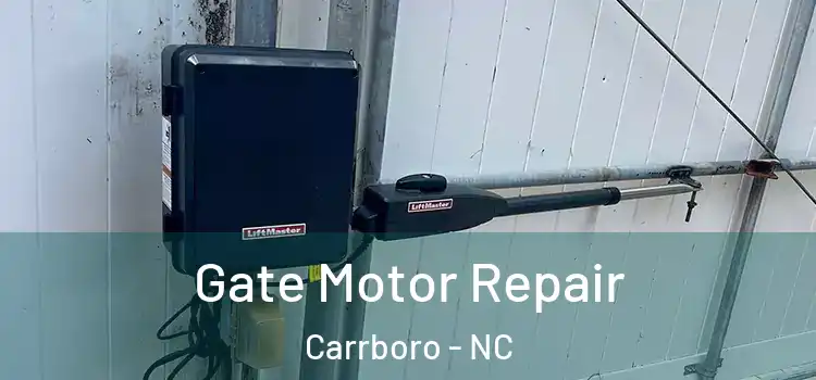 Gate Motor Repair Carrboro - NC