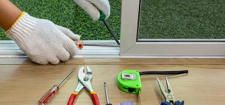 Sliding Door Track Replacement in Carrboro, NC